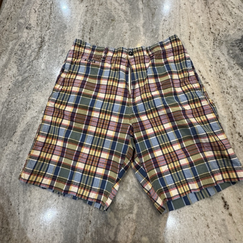 American Eagle Men's Sz 36‎ Shorts Plaid Y2K Preppy Golf Frat